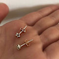 Miniatyrbilde 2 av 5: 14k Gull Ørepynt Bakstykker Gul Ørelås For Ørepynt (6 Par)