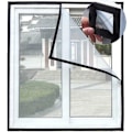 Miniatyrbillede 1 af 4: Kattebeskyttelsesnet, selvklæbende myggenet til vinduer, justerbart insektnet, transparent net til katte, myg