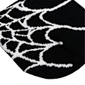 Miniatyrbillede 3 af 3: Spider Web Mønster Hue Unisex Vinter Termisk Oprettet Kant Casual Mode Udendørs Blød Stretch Strikkede Huer til Mænd Kvinder Gray
