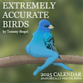Miniatyrbild 2 av 5: 2025 Extremt Exakt Fågelkalender Dekorativ Väggkalender Månadskalender för Fågelälskare Rumskalendrar för Sovrum