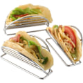 Miniatyrbillede 1 af 6: Pizza stativ - pandekage stativ - taco stativ - Rustfrit stål beslag 3 stk (304 rustfrit stål) Velegnet til restaurantkøkkener
