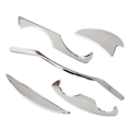 Miniatyrbilde 2 av 5: 1/5 stk Muskel Skrape iastm Verktøysett, gua sha Rustfritt Stål Fascial Release Verktøy dyp Myk Vev Massasje Verktøysett for Five piece Set