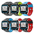 Miniatyrbillede 3 af 5: Silikonearmbånd til Garmin-Forerunner 920XT Smartwatch Armbånd Loop Armbånd Sort blå