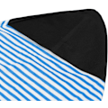 Pikkukuva 5 / 7: Surffilaudan Sukka, Nopeasti Kuivuva Joustava Surffilaukku Kiristysnyörillä ja Pehmustetulla Nenäsuojalla, Surffausvarusteet Sininen 200x50cm
