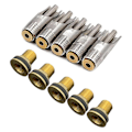 Miniatyrbild 5 av 5: 5 st Pig Nipple Waterer för Barrel Kit Automatisk Pig Nipple Dricker Hog Dricker Matare med Mässing