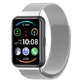 Sølv Sølv kompatibel med Huawei Watch Fit 2 Rustfrit Stål Urrem