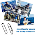 Pikkukuva 3 / 5: Topwater Co -pikakiinnikkeet, Topwater-pikakiinnikkeet, Kalastus Topwater -vieheet Black L