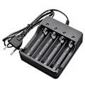 Miniatyrbillede 4 af 4: 18650 Oplader, 4-slot Oplader, 4.2V, EU
