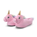 Miniatyrbild 1 av 5: 3-12 År Vinter Enhörnings Tofflor Baby Pojke Flicka Tofflor Mjuka Plysch Sovrum Hemma Tofflor Inomhus Pälsiga Baby Barn Pink M(Length 26cm)