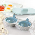 Miniatyrbild 6 av 7: Mikrovågsugn Äggkokare, Mikrovågsugn Äggkokare, Äggångare, Snabb Äggkokning, för Näringsrik Frukost, Pocherade Ägg