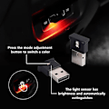 Pikkukuva 4 / 8: 6 kpl Mini USB LED-valo, 7 väriä RGB Auton LED-sisävalaistus 5V Älykäs USB Älyvalo Tunnelmavalo, Kannettavan tietokoneen näppäimistön valo