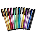 Miniatyrbillede 4 af 5: 10-pak Stylus Touchpenne I Metallic - Multifarvet