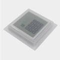 Miniatyrbillede 5 af 5: Vandtæt dækken til dørklokke, dørklokke regnslag til adgangskontrol tastatur S Sort Clear Square