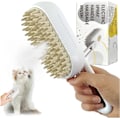 Miniatyrbild 1 av 5: Katt Ångborste 3 I 1 Ångande Kattborste Uppladdningsbar Kattborste Med Spray Hundborste Självrengörande Ångkattborste Multif Whtie