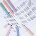 Miniatyrbillede 4 af 7: Overstregningstusser, milde assorterede farver, æstetiske søde pastel overstregningstusser med mejselspids, ingen blødning, hurtigtørrende, lette at bruge