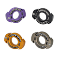 Miniatyrbillede 3 af 5: Ny Hot Hand Legetøj Multifunktionelle Finger Legetøj Sjov UFO Fingerspids Top Fidget Aluminium Anti-Stress Voksne Gave Atomreaktor violet