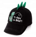 Baseballcaps Dinosaur Spikes Hatt black