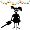 Zombityttö ulkokoriste (JJ)