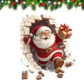 Jultomten väggdekal för heminredning (JJ)