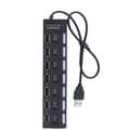 Pikkukuva 1 / 5: USB-keskitin USB-sovitin Multiportit Käytä virtalähdejatketta