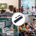 Pikkukuva 3 / 5: USB-keskitin USB-sovitin Multiportit Käytä virtalähdejatketta