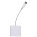 i 1 USB C-adapter kortläsare stöder kameraminneskort för telefoner bärbara datorer läshastighet 500 MB/S Plug and Play[J]