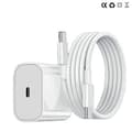 Laddare för iPhone 15 / iPhone 16 / iPhone 17 + 2M kabel Snabbladdare USB-C till USB-C