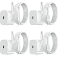 4-pack Samsung-laddare - Snabbladdaradapter + kabel 20W Vit, One Size (NT) 4-pack Samsung (20w White)