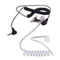 3,5 mm headset øretelefon 1-pin amatørradio sort
