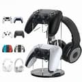 Förvaringsställ, 2-i-1 spelkontroll och headsethållare för PS4, PS5, Xbox