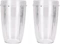 2-pack ersättningsmuggar för Nutribullet 32 oz