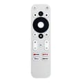Ersättningsfjärrkontroll Kompatibel / KM2 Kompatibel KM2 4K Certifierad Röst Android TV Box_Super Gåva Vit