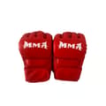 Boxningshandskar med halvfinger - MMA Sparring & Sandsäcksträning Red