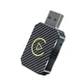 2-i-1 Trådlös CarPlay-adapter Android Auto Trådlös adapter Smart Mini Box USB-dongel Plug and Play WiFi Snabbanslutning Silver silver silver