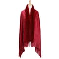 Dame Tørklæde Pashmina Sjal og Wraps til Aften Langt Tørklæde, Rød red