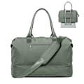 Resväska Weekender Bag Dam Tote Carry On Väskor Med Skofack L2-Green