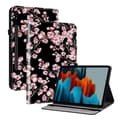 Krystaltekstur Malet Læder Tablet Etui - Perfekt til Samsung Galaxy Tab S7 FE/S8+/S7+ For Samsung Galaxy Tab S7 FE/S8+/S7+