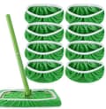 Swiffer Sweeper Moppudskiftningspuder, Klude til Swiffer Gulvmoppe, Genanvendeligt Gulvmoppebetræk, 8 STK 8PCS