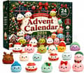 2026 Dumpling Squishies Legetøj Bløde og Bedårende Dampede Boller Klemmelegetøj Julekalender 24 Gitter Blind Boks e