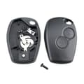 Nyckelskal Renault Modus / Clio / Kangoo / Twingo - 2 knappar