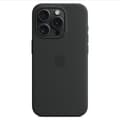 Magnetiskt silikonfodral för Iphone 15 Pro Max kompatibelt med Magsafe - Perfekt svart Iphone 15 Pro Max Black