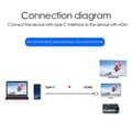 Miniatyrbillede 7 af 8: Type-C til HDMI-adapterkabel 30Hz