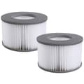 Miniatyrbild 1 av 5: 8 st Mspa Pool Bubbelbad Spa Filterpatroner, Poolfilter Ersättningspatron, 2 st 2PCS