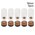 5 st/förpackning Utbytesköspets för biljard 10 mm