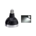 E27 35w P30 Par30 LED-lamppu erittäin kirkas kohdevalaisin kotiin ja studioon Black Case Warm Yellow Light*