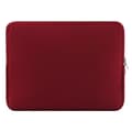 A03 13 tommer Laptop Sleeve Taske Neopren Notebook Bæretaske Tablet Mappe WineRed