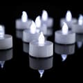 24-pack Realistiska LED Värmeljus, Kallvit, Batteridriven