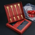 Miniatyrbilde 6 av 8: Fruktgaffel to-tagget gaffel SØLVSETT, Sølv, Sett-Sett Silver Set-Set