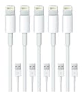 5-pack 2M -Lightning-laddare kompatibel med iPhone Xs/Max/X/8/7/6/5SE/5S iOS12