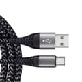 Miniatyrbilde 2 av 4: 60W USB-C hurtigladekabel 2-pakning, nylonflettet USB til Type-C-kabel, kompatibel med Apple, Samsung, Huawei 2 M